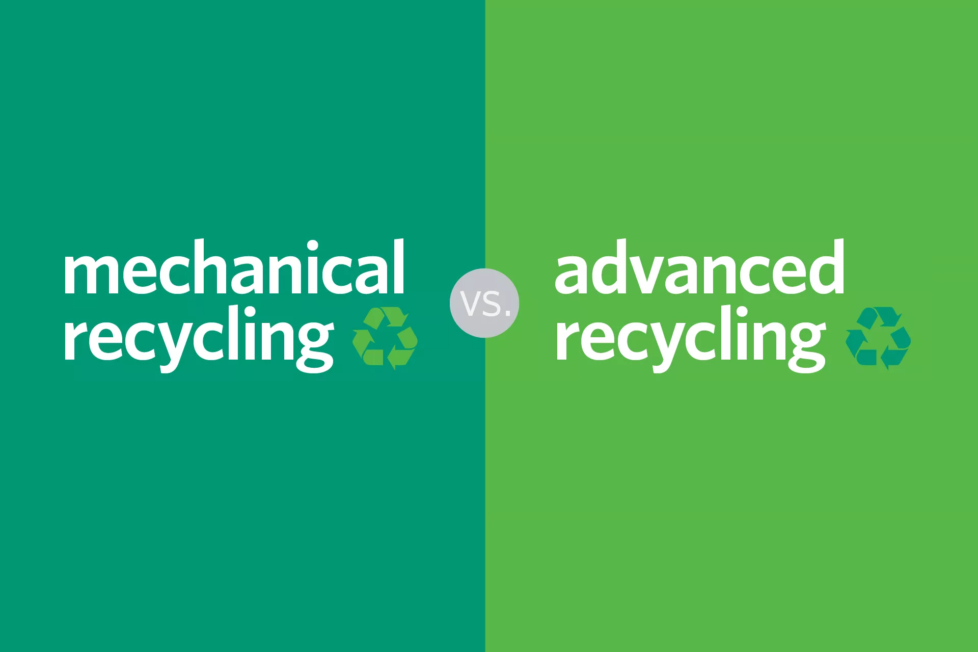 Mechanical vs. advanced recycling — what’s the difference? American