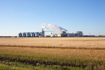 An ethanol plant